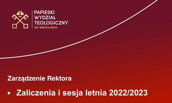 Zarządzenie w sprawie sesji letniej 2022/2023