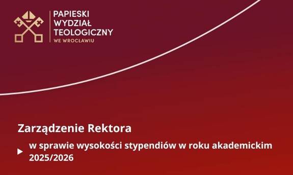 Zarządzenie Rektora w sprawie ustalenia wysokości stypendiów i zapomogi na rok 25/26