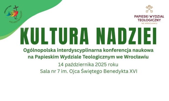 Kultura Nadziei - zaproszenia na konferencję