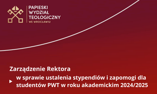 Zarządzenie Rektora w sprawie ustalenia wysokości stypendiów i zapomogi na rok 24/25