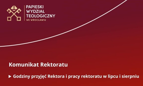 Godziny pracy Rektoratu w okresie wakacyjnym